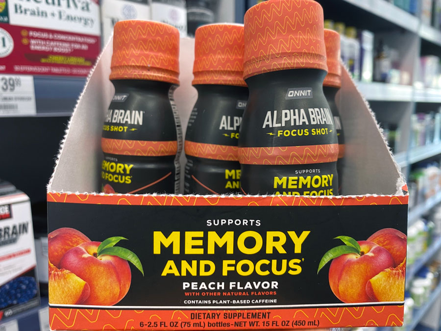 Onnit Alpha Brain Focus Shot