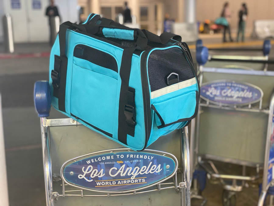 Soothe stress and anxiety on flights with our In-Flight Relief bag.