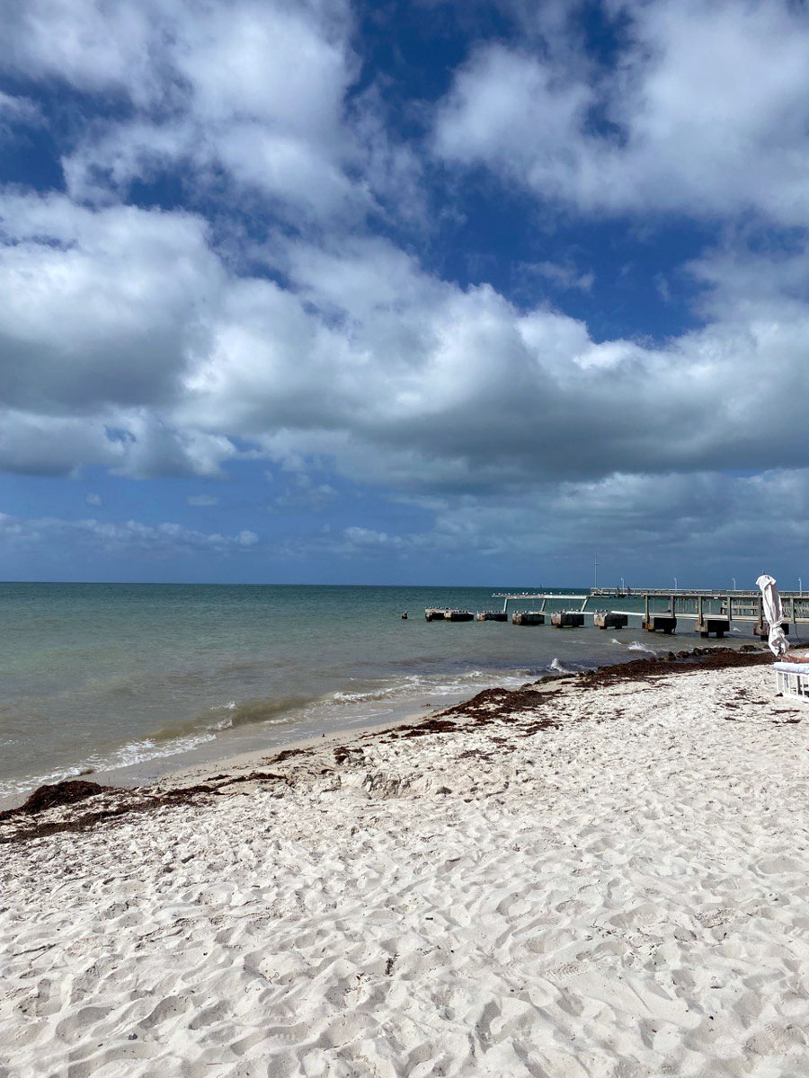 Casa Marina's Run-Down Beach