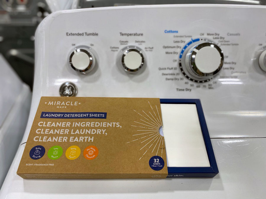 Easy and Eco-Friendly: Miracle Laundry Detergent Sheets