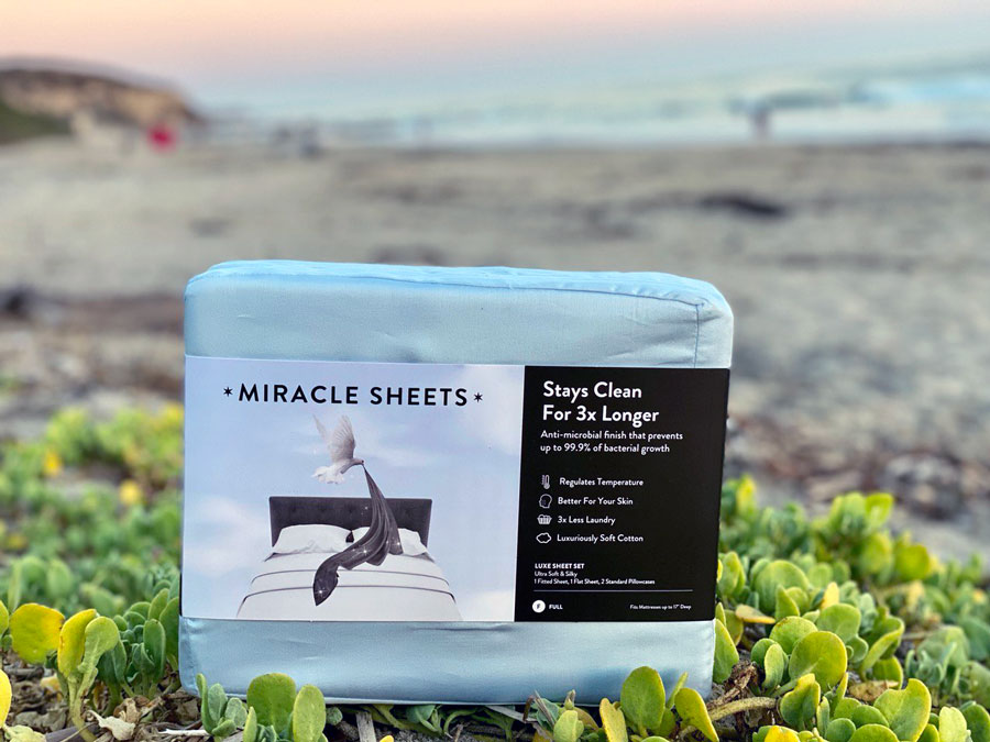 Sleep Tight with Miracle Sheets: The Self-Cleaning Bedding Solution