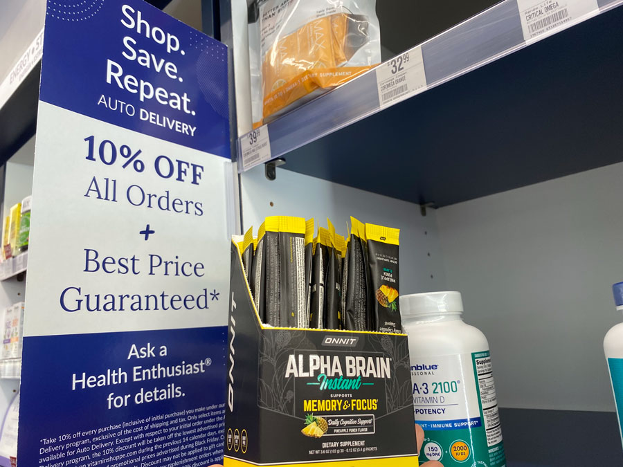 Unlock Savings on Onnit Alpha Brain: Enjoy 10% Off at The Vitamin Shoppe