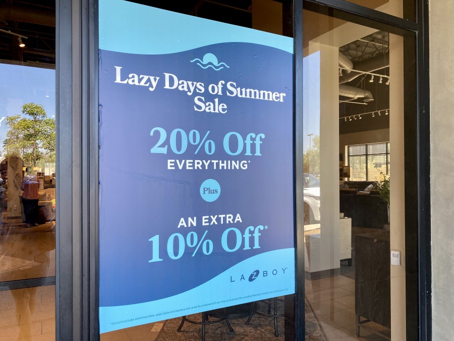 Get 20% off everything, and an extra 10% off at La-Z-Boy!