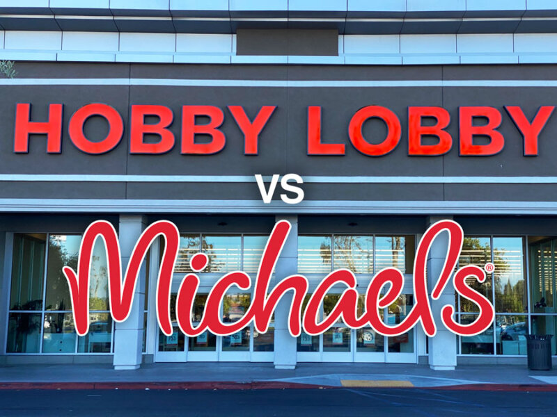 The Ultimate Showdown Michael’s vs Hobby Lobby SuperMall
