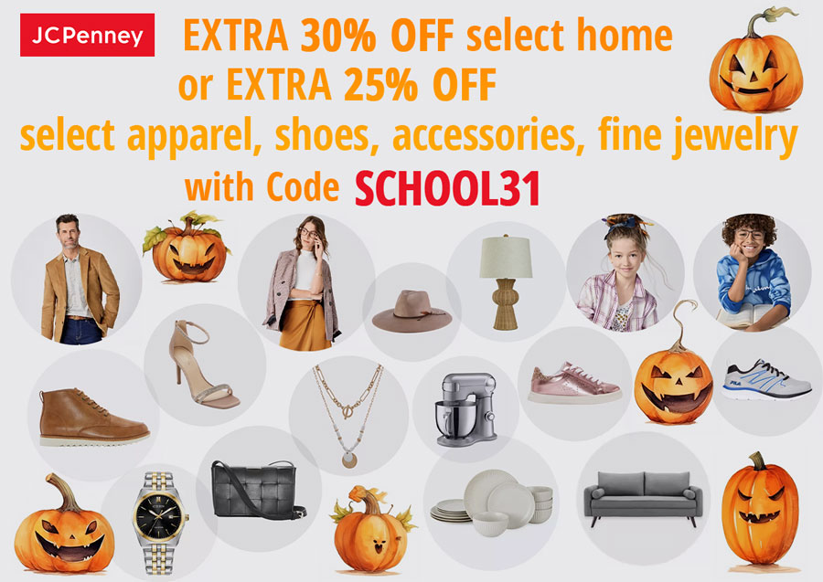 Halloween Magic: JCPenney Coupon Treats Just for You!