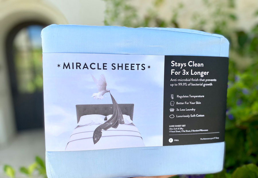 Experience year-round bedding perfection with Miracle Sheets – ultimate comfort and versatility at its best.