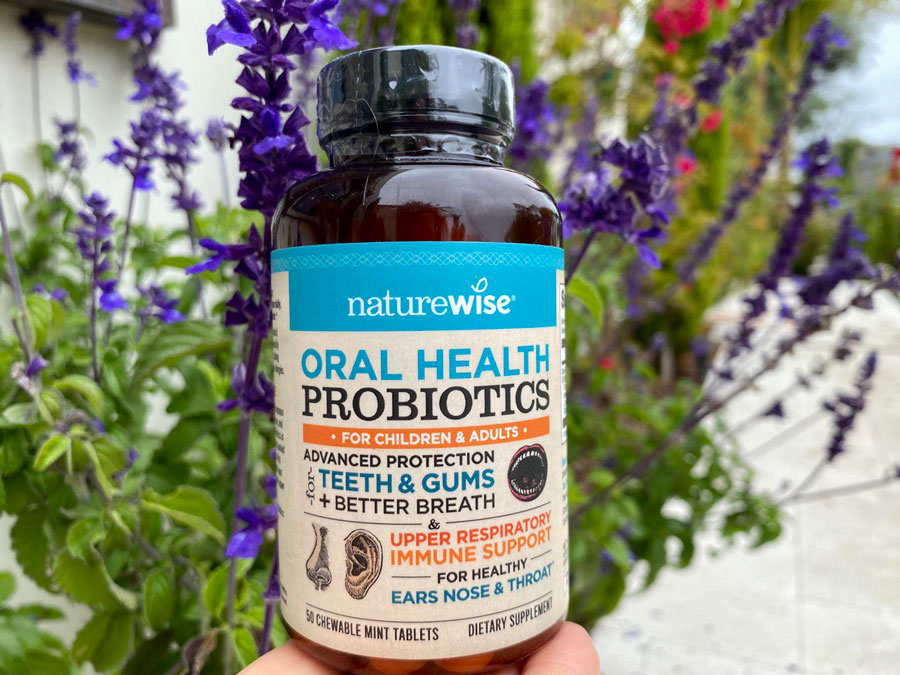 NatureWise Oral Health Chewable Probiotics: Strengthening Smiles Naturally