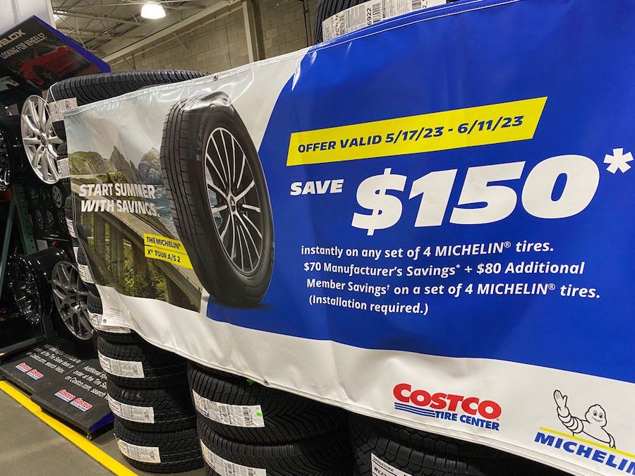 Upgrade and Save: Enjoy a smooth ride with incredible savings – take $150 Off select Costco tires today.