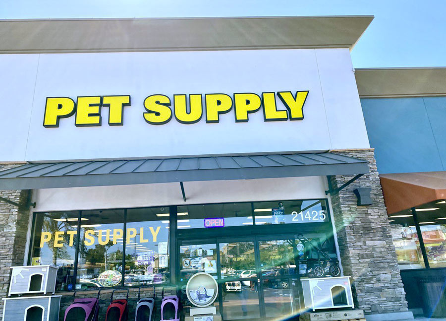 Pet Supply store, Irvine, Orange County