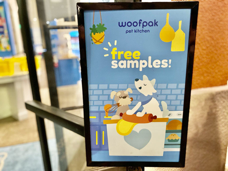 Woofpak Pet Kitchen Free Samples