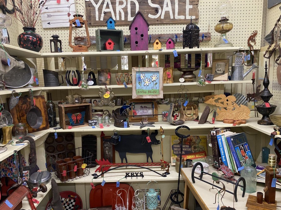 Level up your holiday celebration with amazing costumes and decorations found at yard sales!