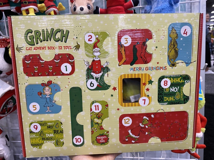 Experience the ultimate countdown to Christmas with the Grinch Advent Calendar for Cat.