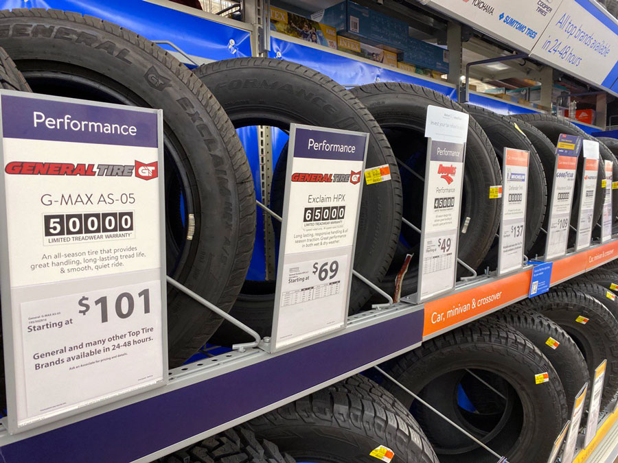 From All-Season to Off-Road: Walmart's Tire Variety Awaits