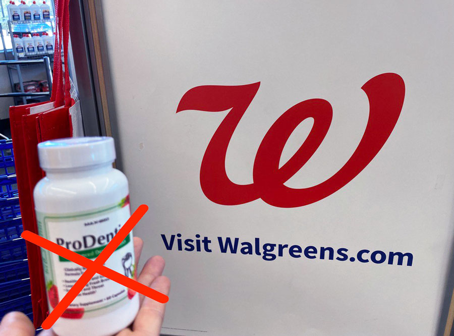 Where to Find Prodentim: Not at Walgreens