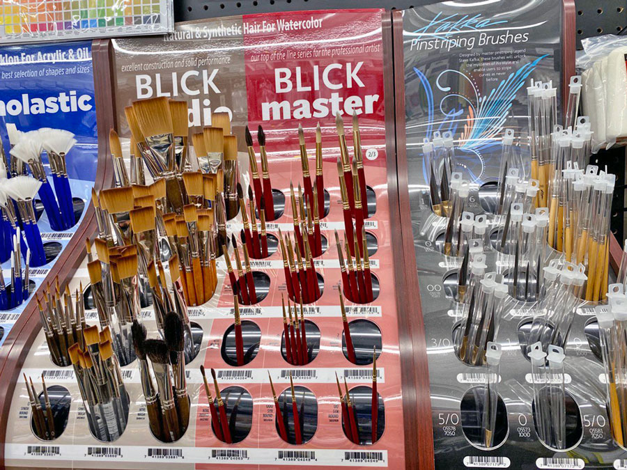 Brushes of Artistic Excellence: Blick Art Materials Collection