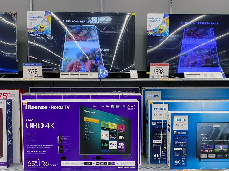 Hisense 4K UHD LED LCD Roku Smart TV