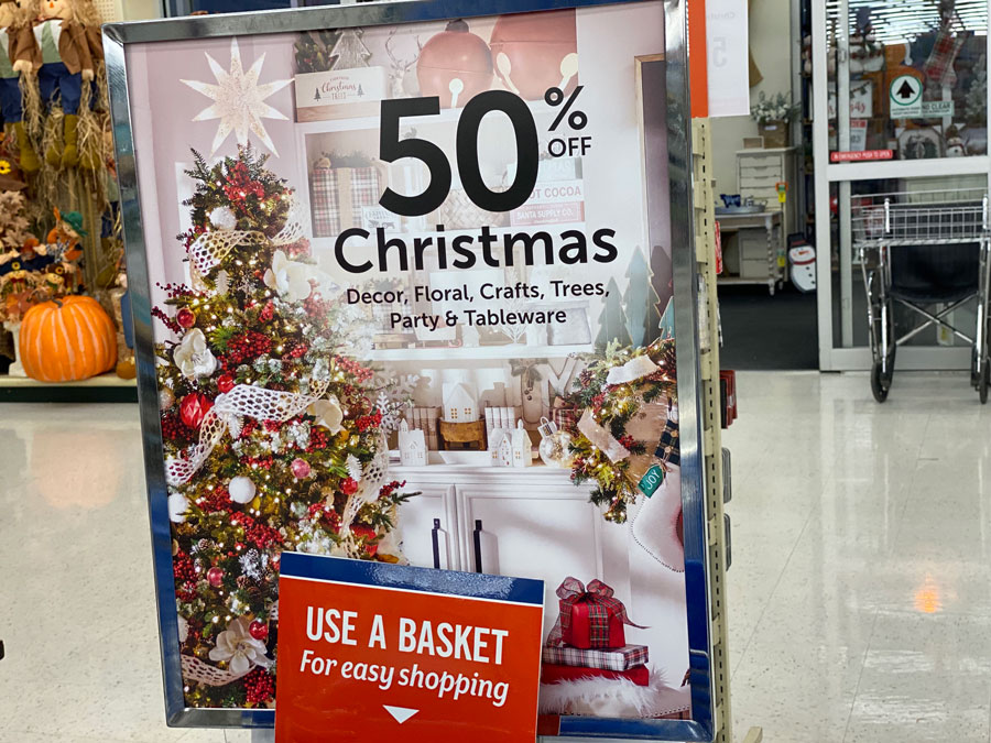 Hobby Lobby's Holiday Gift to You: 50% Off Christmas Decor