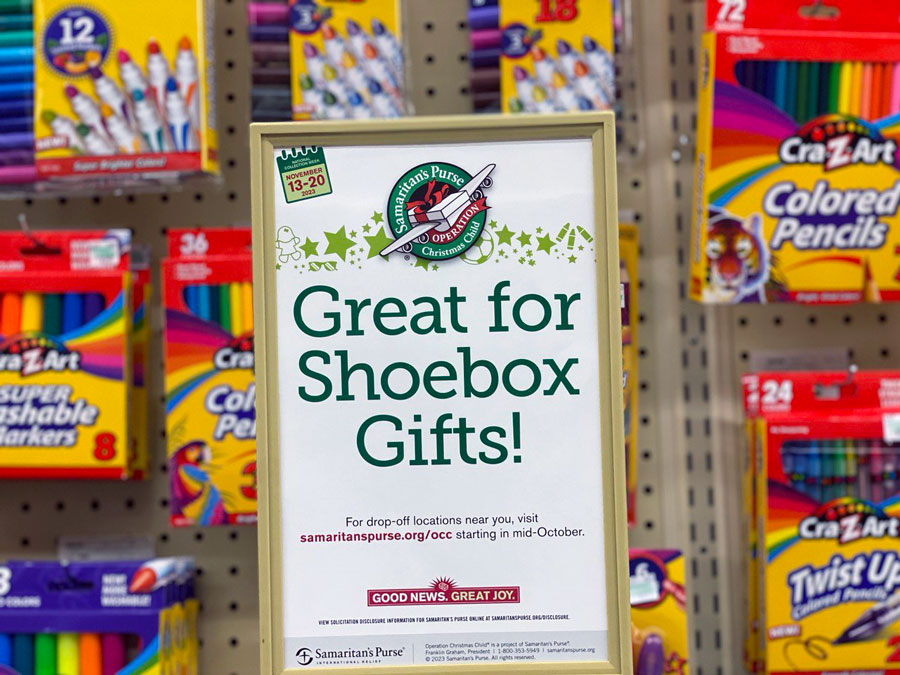 Hobby Lobby's Mission: Operation Christmas Child