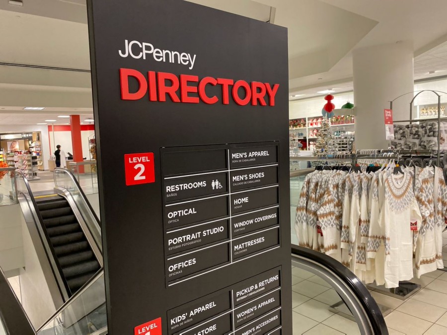 Never get lost at J.C. Penney with our handy directory!