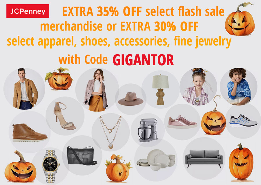 JCPenney Flash Sale: Shop and Save with Coupon Code