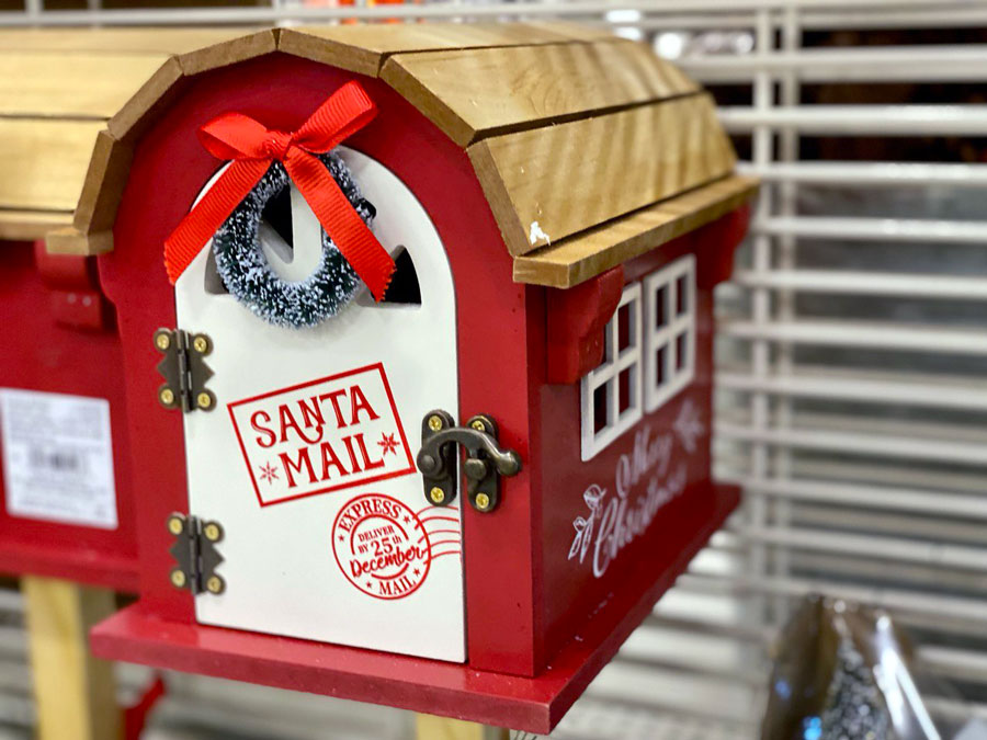 Festive North Pole Mailbox: A Charming Holiday Accent