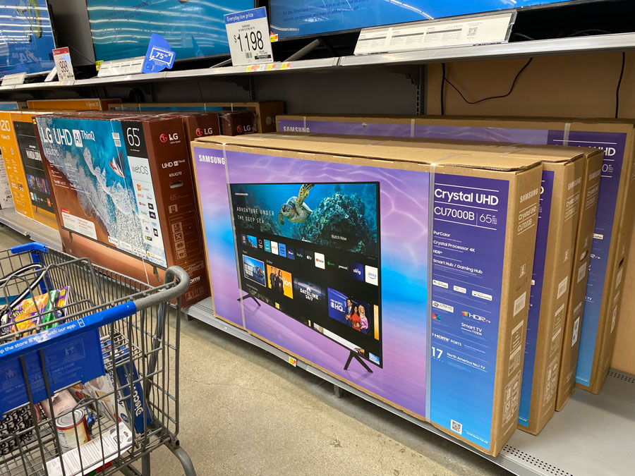 Elevate Your Entertainment with SAMSUNG Class CU7000B at Walmart