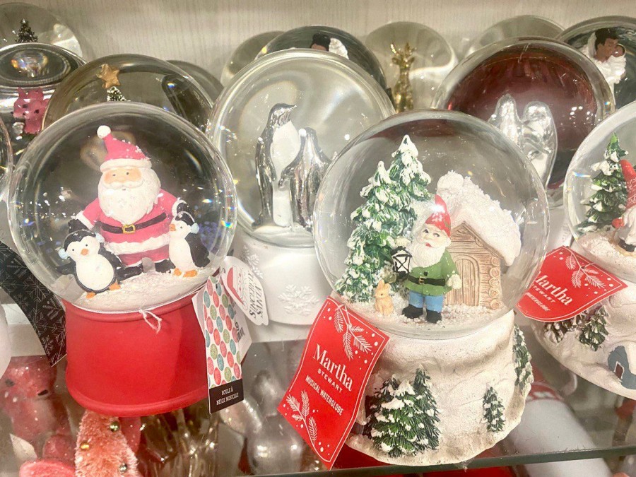 Discover adorable snowglobes for Christmas at TJ Maxx.