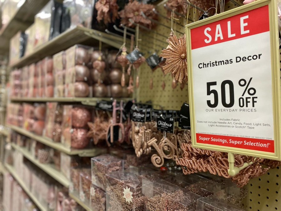 Transform your home into a winter wonderland with Hobby Lobby’s discounts and unique ornaments!