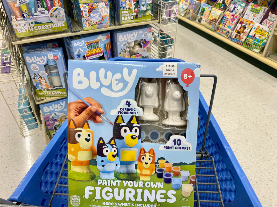 Bluey Paint Your Own Figurines Kit
