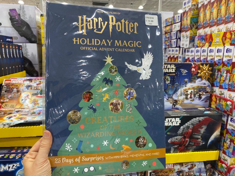 Discover movie-inspired surprises each day with this one-of-a-kind Harry Potter advent calendar you can only find at Costco.