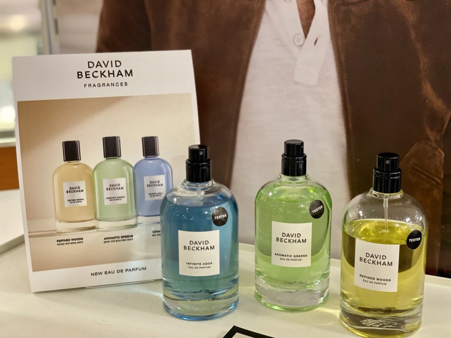 Introducing David Beckham's captivating fragrance collection!
