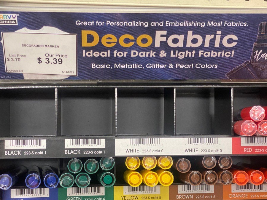Get personalized designs printed with DecoDabric Ink!