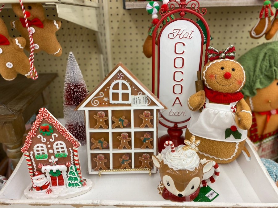 Get into the spirit of the season and bring some sweetness to your home with a crafty gingerbread house from Hobby Lobby.