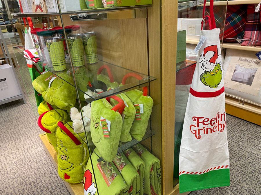 Add Whimsy to Your Recipes: Grinchy Kitchen Apron On!