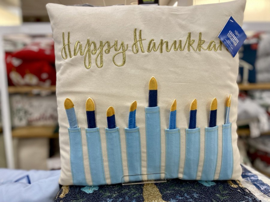 Deck the halls with Kohl's happy Hanukkah pillows - perfect for any style.