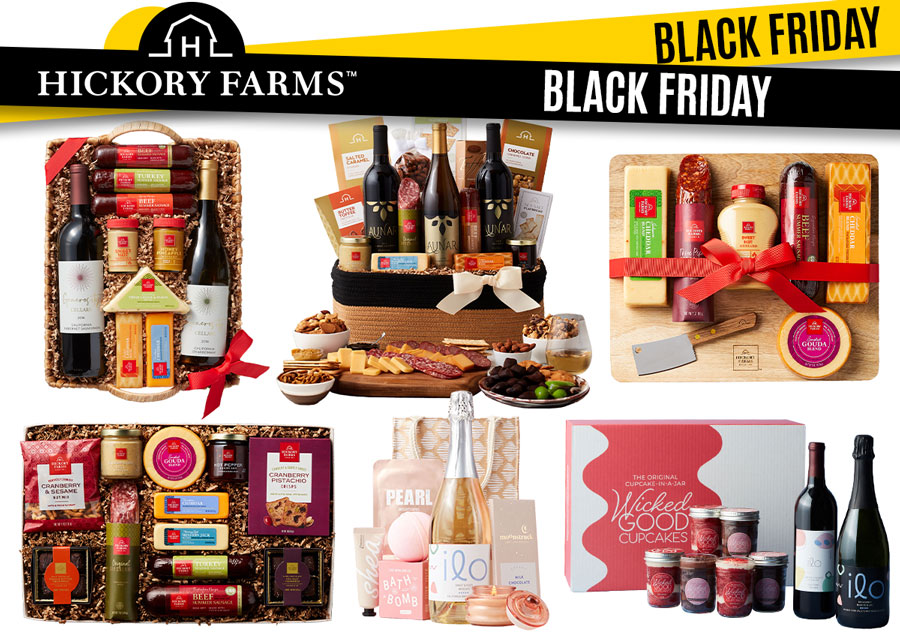 Gourmet Delights Await: Hickory Farms' Black Friday Promo!