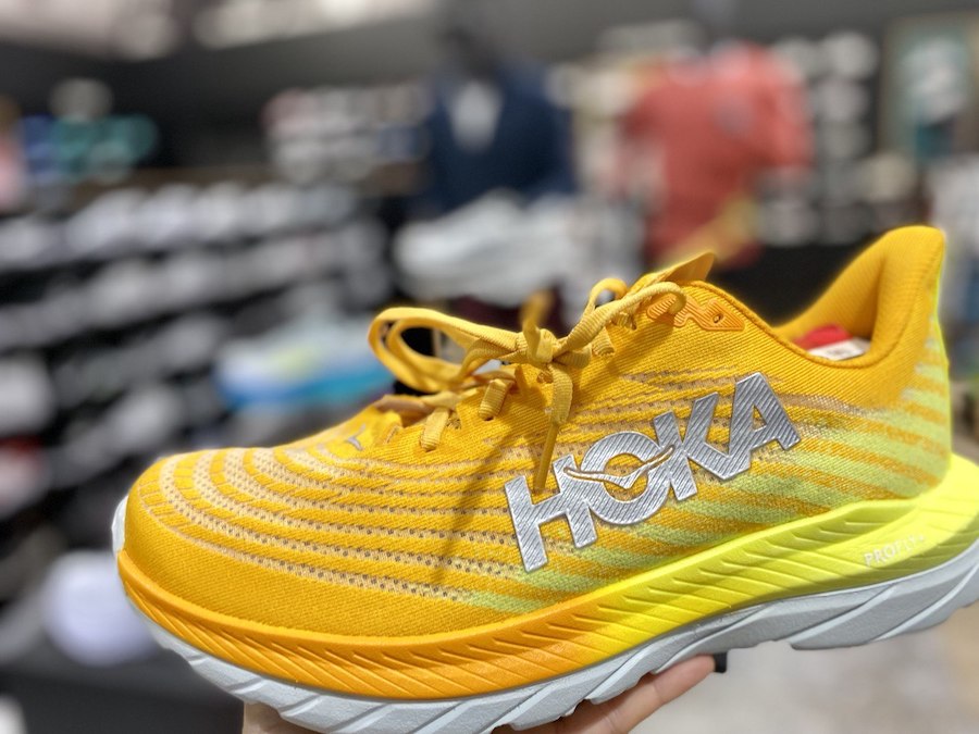 Make a statement with Hoka's sneakers that not only come in vibrant, eye-catching colors but also empower you to make bold moves in your fitness journey.