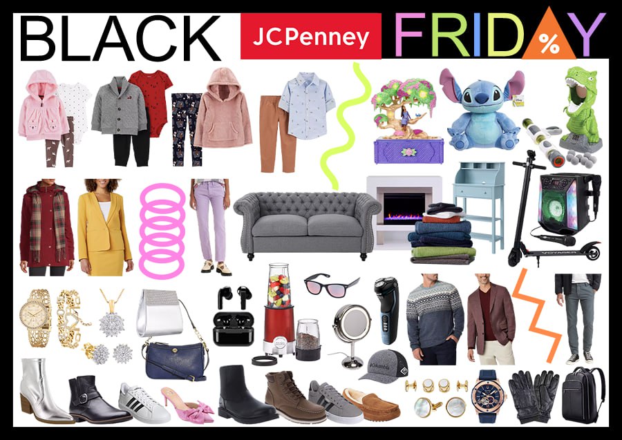 Don't wait, get the best deals at JCPenney on Black Friday!