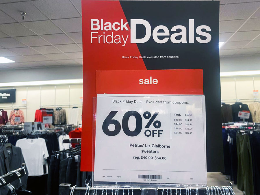 Black Friday shopping: JCPenney, Macy's lead with biggest discounts