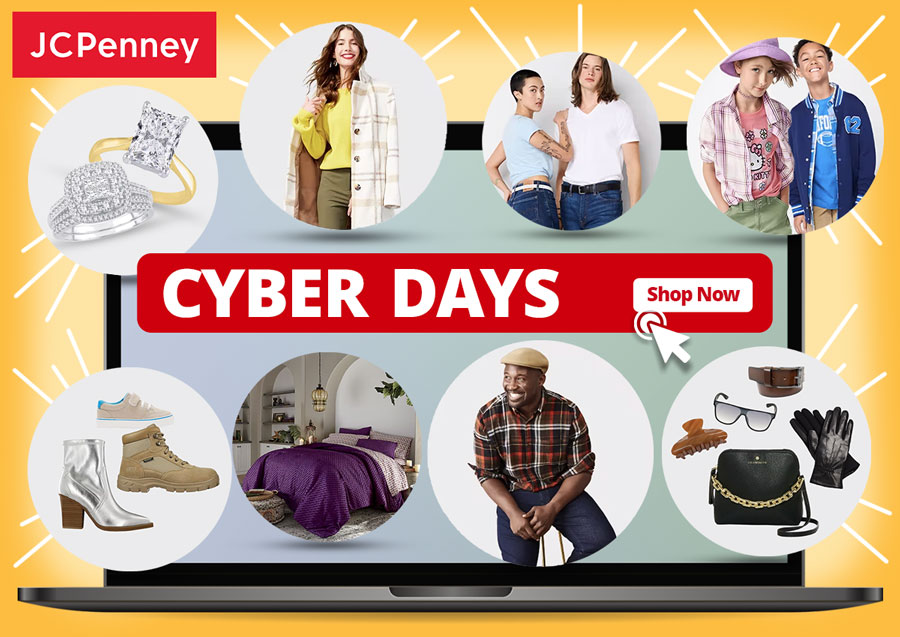 Shop Smart with JCPenney's Cyber Days Discounts!