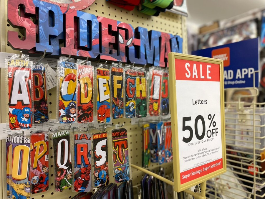 Get creative and make thoughtful wall decorations with Hobby Lobby's letter selection 