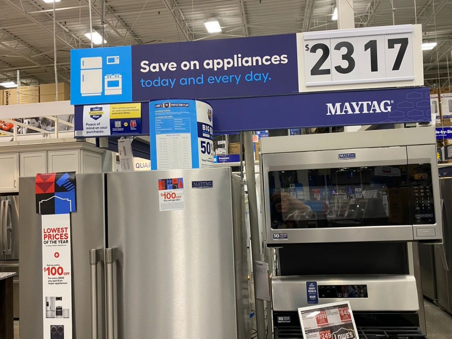 Get the biggest bang for your buck with Lowe's Black Friday Maytag 24.9-cu ft refrigerator!