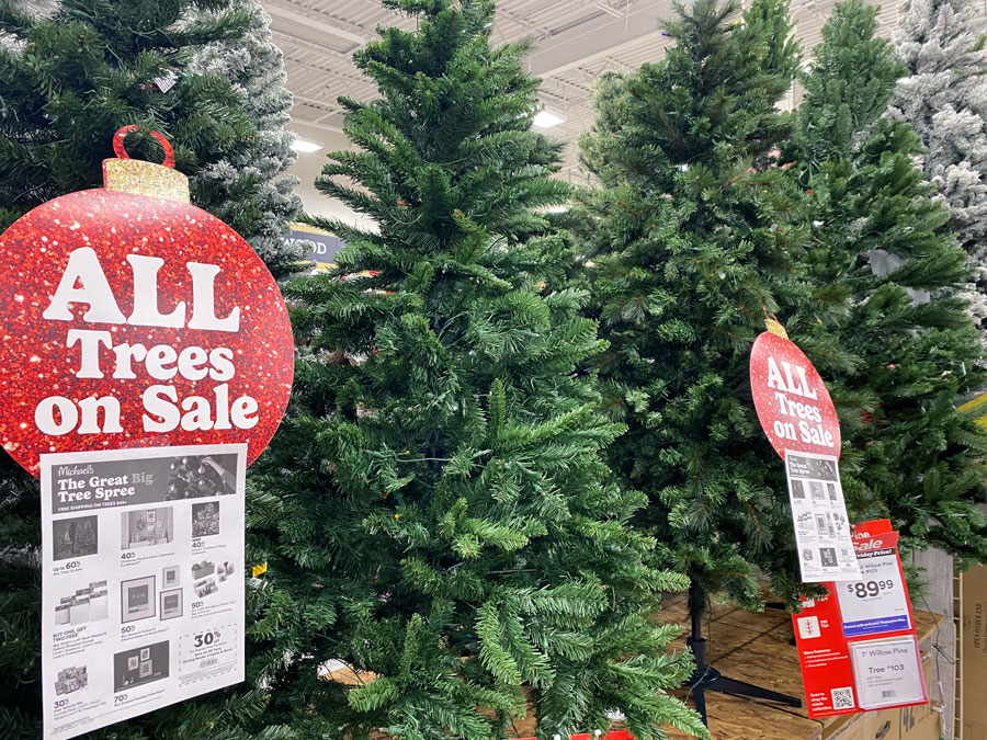 Michaels' Great Big Tree Spree: Unbeatable Christmas Tree Discounts