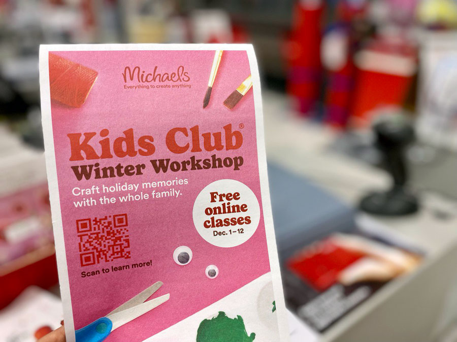 Crafty Wonderland: Michaels Winter Workshop Delight!