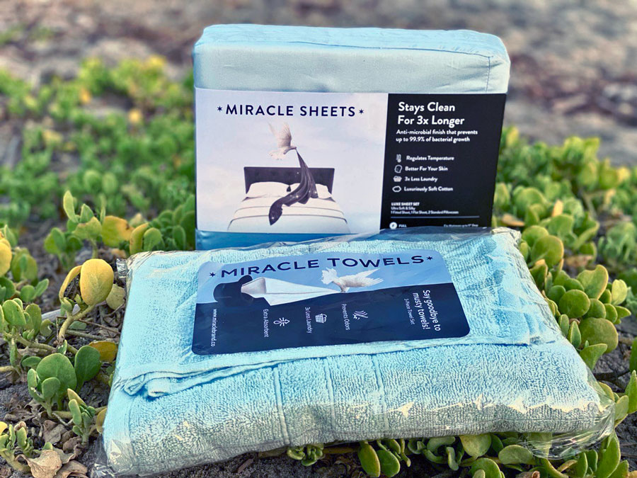 Upgrade Your Bedding: Miracle Sheets Plus Free Towels!
