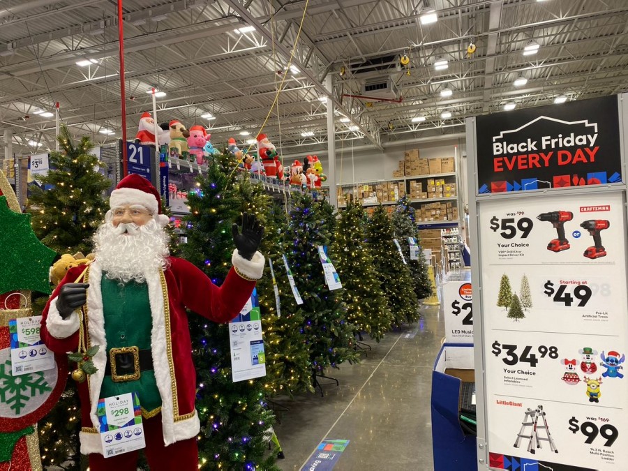 Make decorating for the holidays easier and more affordable with a pre-lit artificial tree from Lowe's!