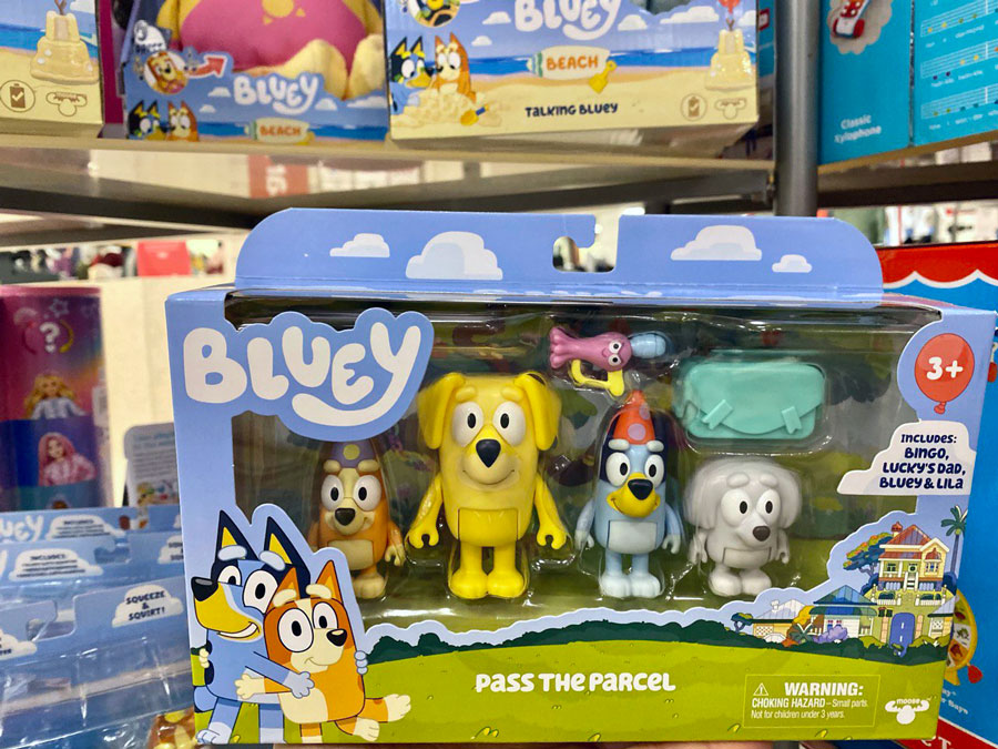 Bluey Pass the Parcel Figure Pack