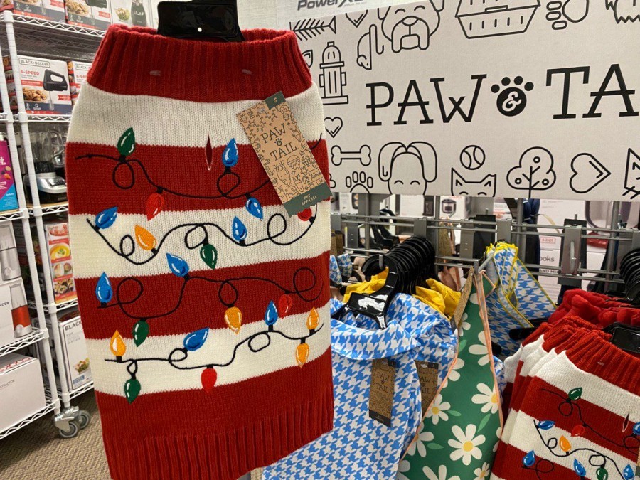 Get your furry friend into the holiday spirit with our adorable Christmas Lights Dog Sweater, available now at JCPenney!