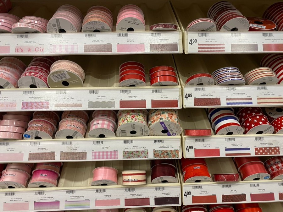 Make your packages look special with Michaels’ beautiful ribbons for an extra layer of fun.