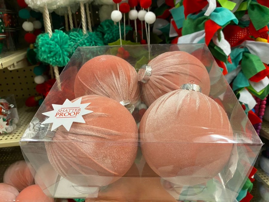Go viral this Christmas season with the trendiest decorating option – the Velvet Ornaments from Hobby Lobby 